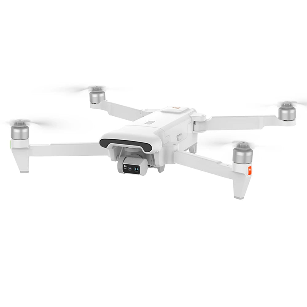 White drone on a white background