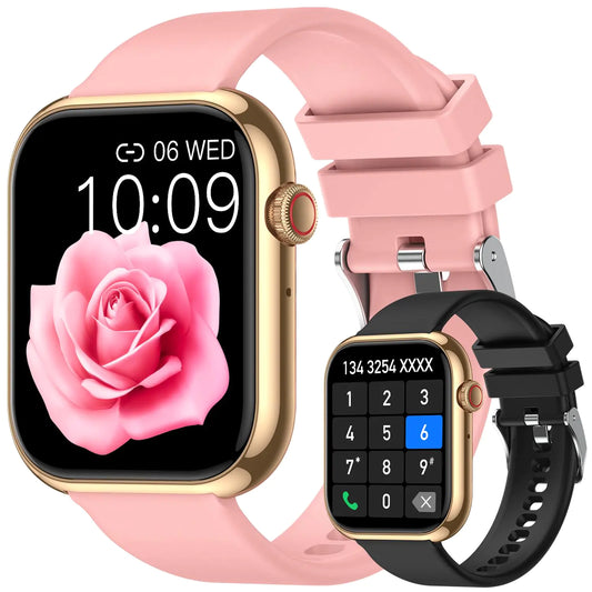 Fitness Smart Watch: Call & Track Health