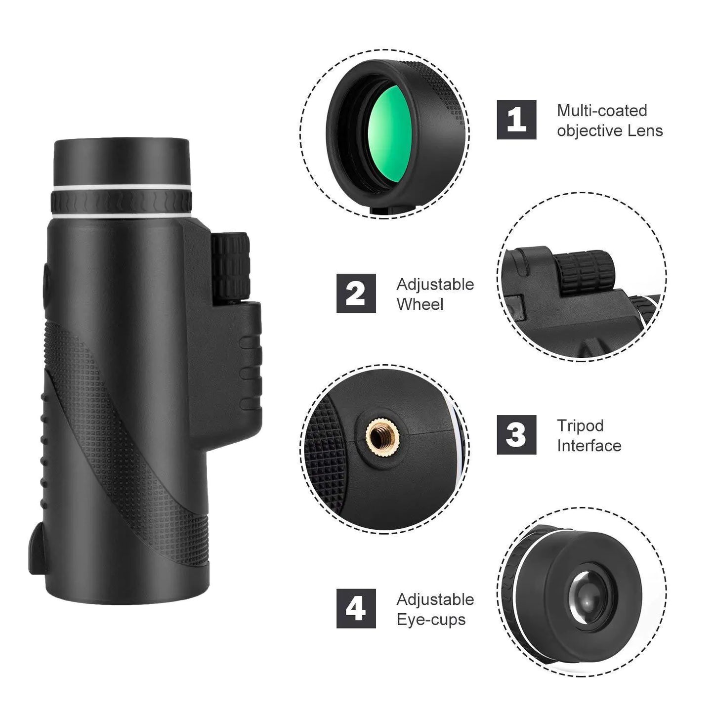 Ultimate Zoom Lens with Smartphone Adapter